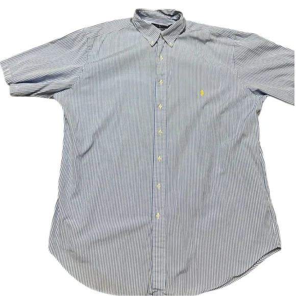 Ralph Lauren Blue and White Striped - Picture 1 of 6